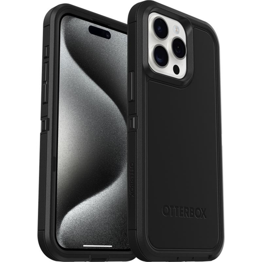OTTERBOX APPLE IPHONE 15 PRO MAX DEFENDER XT SERIES CASE FOR MAGSAFE - BLACK