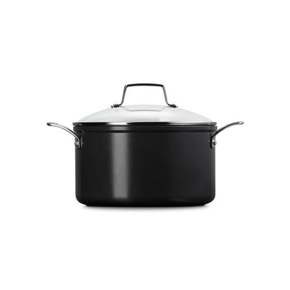 6.3QT ESSENTIAL NONSTICK CERAMIC STOCKPOT W/ GLASS LID