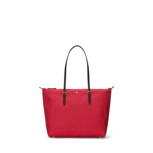 Keaton 26 Nylon Tote Medium, FESTIVE RED/BLACK