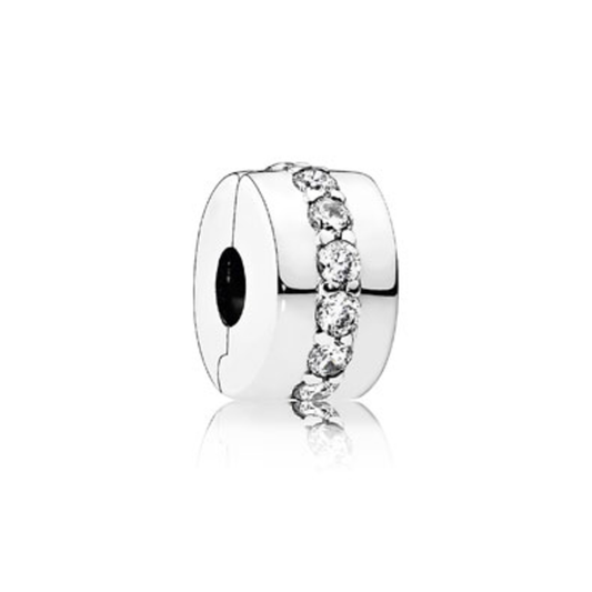 SHINING PATH CLIP, CLEAR CZ