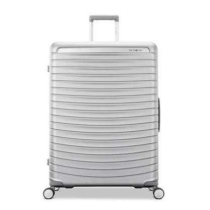 FRAMELOCK MAX LARGE HARDSIDE SPINNER GLACIAL SILVER