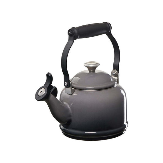 DEMI KETTLE W/ METAL FINISHES OYSTER