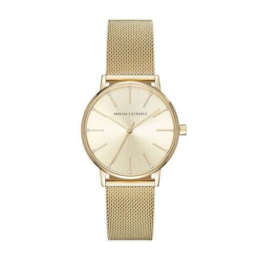 LADIES LOLA STAINLESS STEEL MESH WATCH