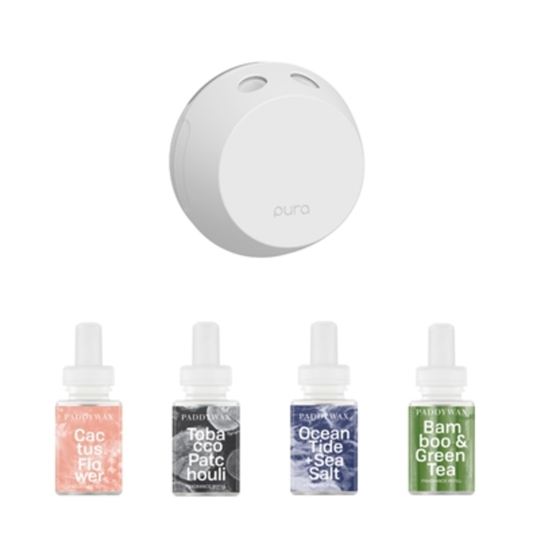 NATURE'S BEAUTY SMART DIFFUSER SET, 5 PIECES