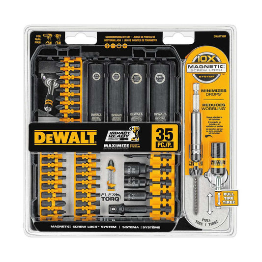 35PC IMPACT READY SCREWDRIVING SET