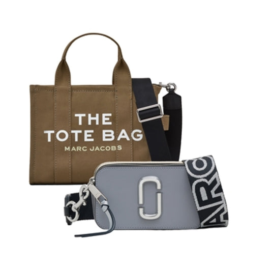 Slate Green Tote and Snapshot Set, Slate Green/ Wolf Grey