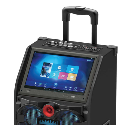 2 X 12" BLUETOOTH PRO-SPEAKER KARAOKE & BUILT-IN TABLET