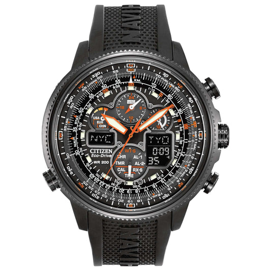 MENS NAVIHAWK A-T ECO-DRIVE MULTI DIAL WATCH