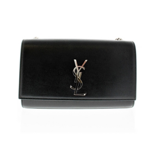 KATE MEDIUM CHAIN BAG, BLACK, MEDIUM