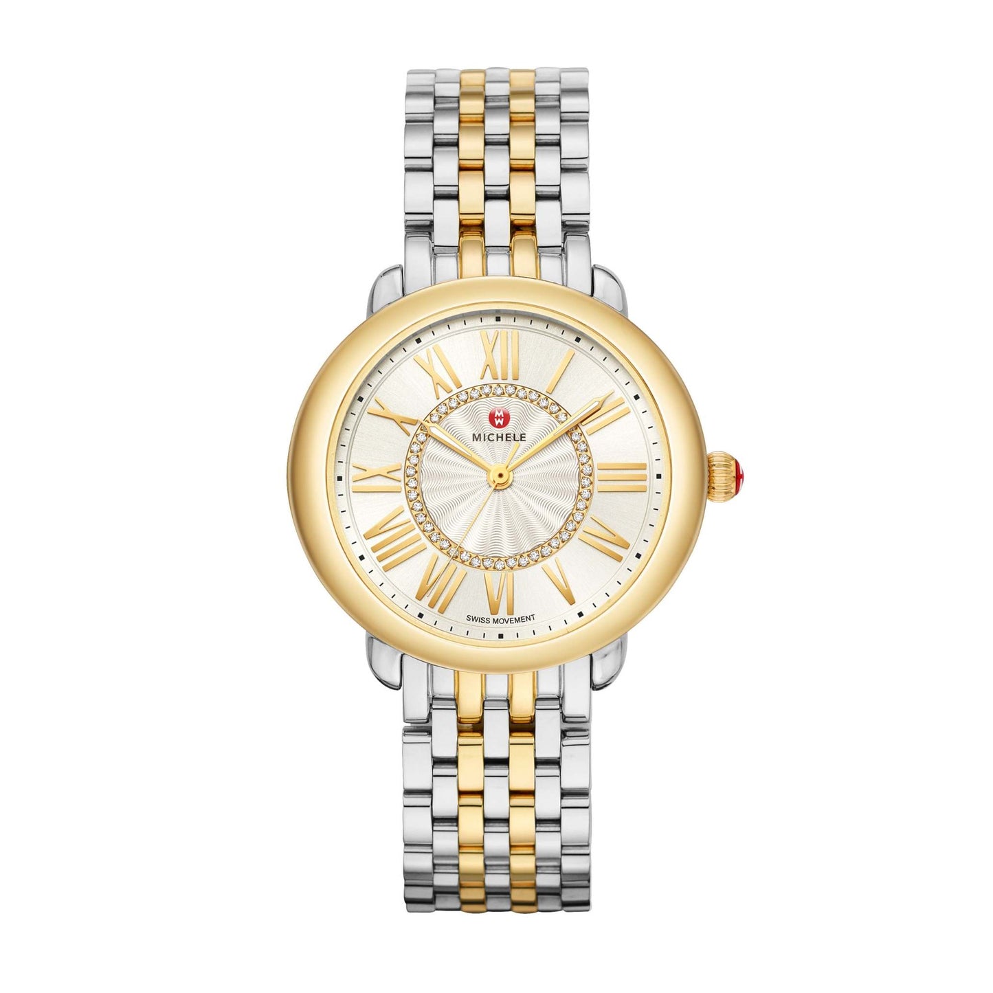 LADIES SEREIN MID TWO-TONE 46 DIAMOND WATCH