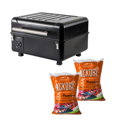 RANGER TABLETOP PELLET GRILL W/ HICKORY PELLETS