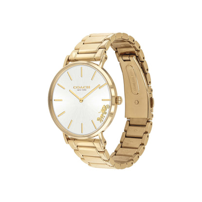 LADIES PERRY STAINLESS STEEL WATCH