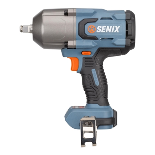 20V 1/2IN IMPACT WRENCH TOOL ONLY, BLUE, 1000-FT/LBS