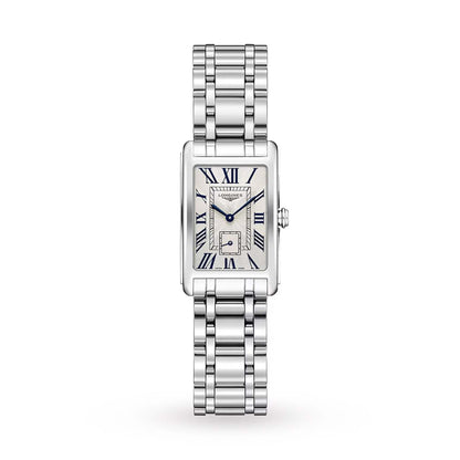 LADIES' DOLCEVITA STAINLESS STEEL RECTANGLE WATCH