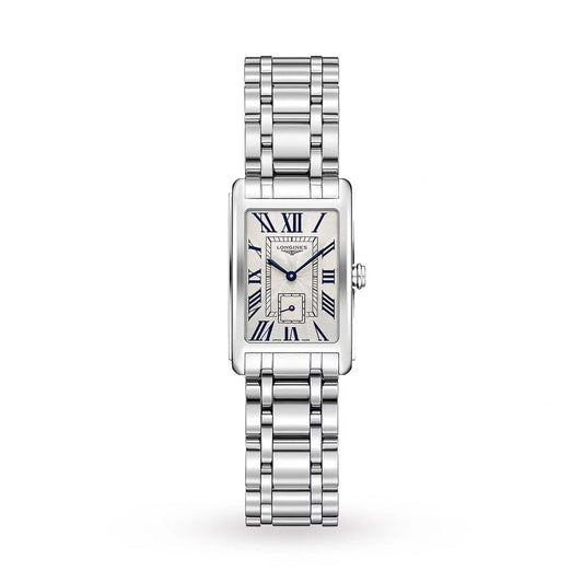 LADIES' DOLCEVITA STAINLESS STEEL RECTANGLE WATCH