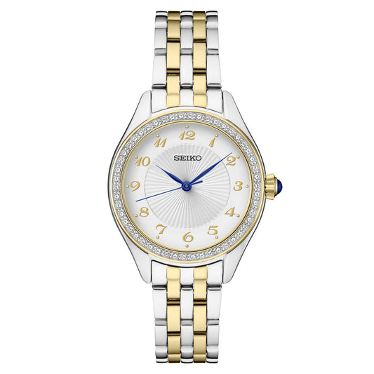 LADIES ESSENTIALS CRYSTAL SS WATCH