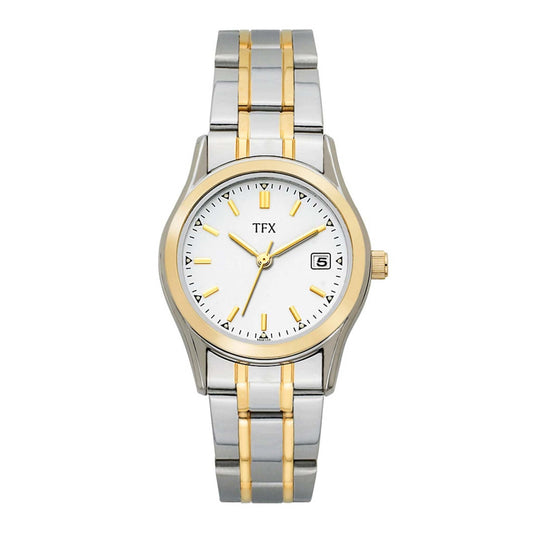 TFX BY BULOVA LADIES TWO TONE BRACELET WATCH