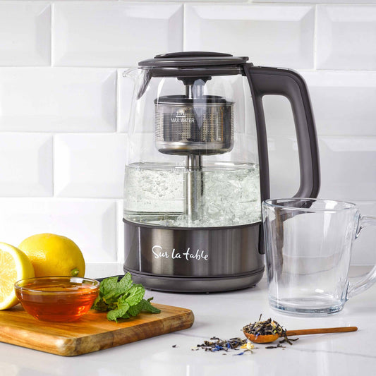 DIGITAL GLASS KETTLE W/ AUTO INFUSER