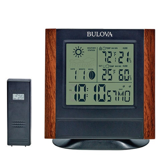FORECASTER WEATHER STATION CLOCK