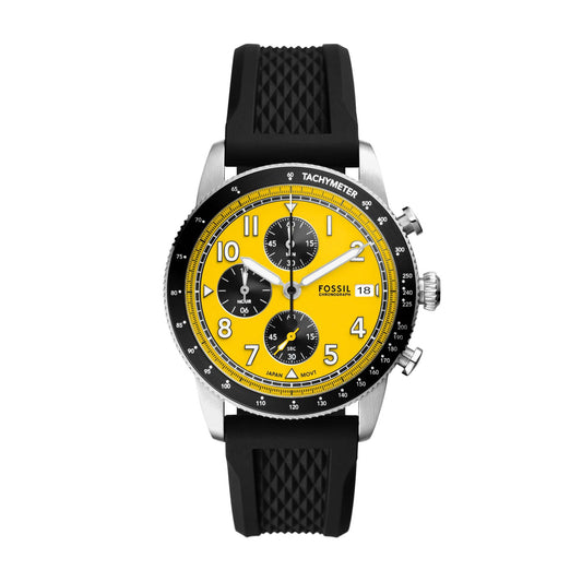 MEN'S SPORT TOURER CHRONOGRAPH SILICONE WATCH