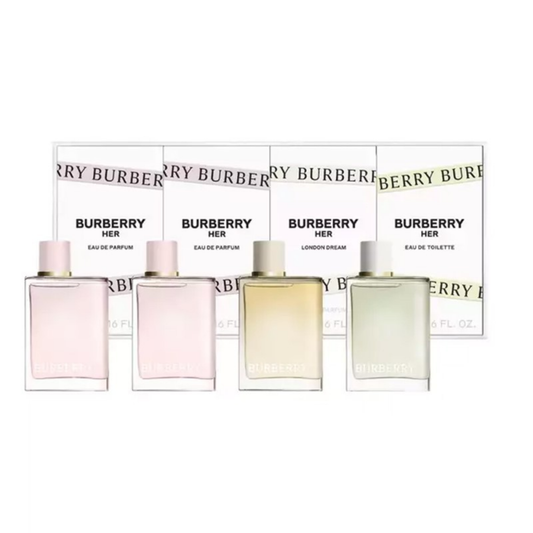 BURBERRY (W) 4 PIECE MINI SET 5ML