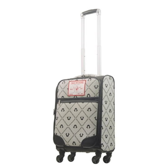 SOFT SIDED EXPANDABLE SPINNER LUGGAGE, BLACK, 23"