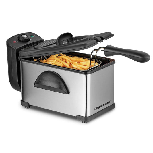 GOURMET 2QT ELECTRIC IMMERSION DEEP FRYER