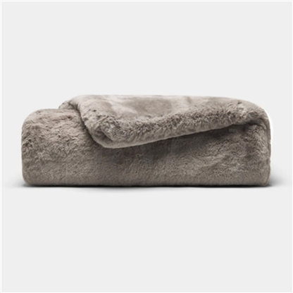 CUDDLE BLANKET, DOVE GREY - OVERSIZED THROW