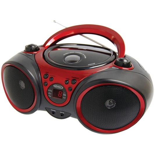CD PLYR W/AM/FM STREO RED