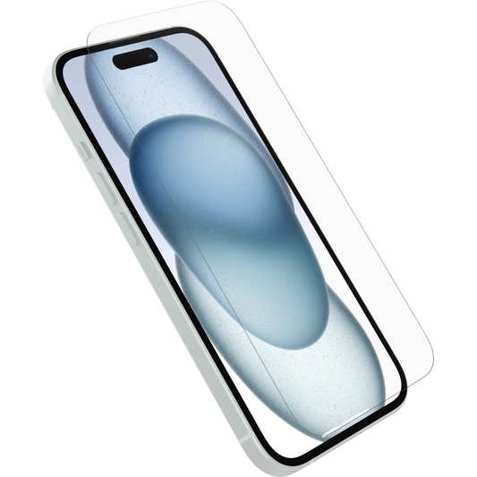 OTTERBOX GLASS APPLE PHONE 15 SCREEN PROTECTOR - CLEAR