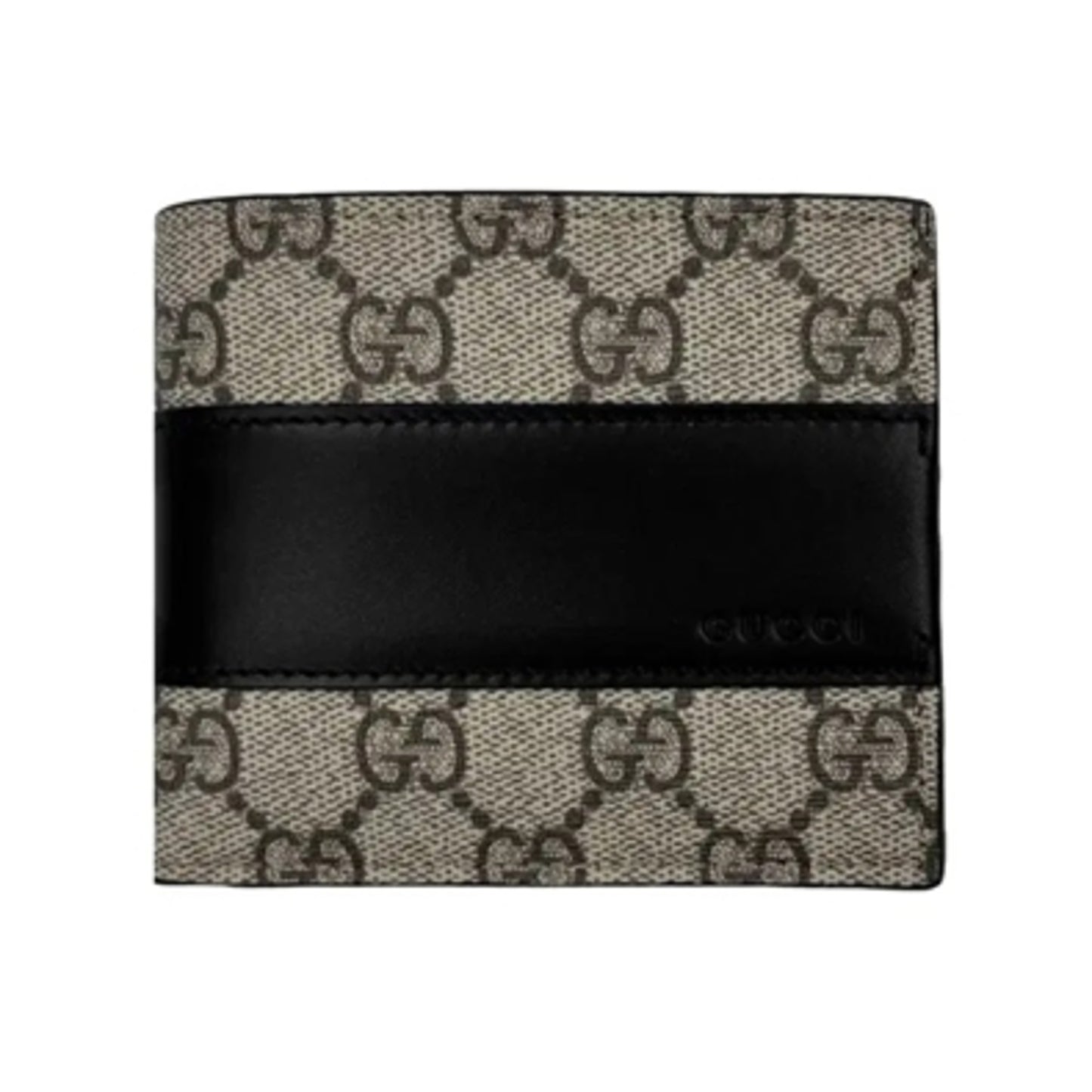 Eden Half Wallet, Beige and Ebony