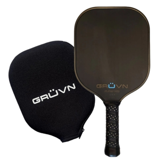 RAW-16S PICKLEBALL PADDLE, BLACK/BLUE, 15.7''