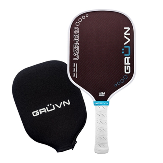 LAZR-16HD PICKLEBALL PADDLE, RED/BLUE, 16.2"