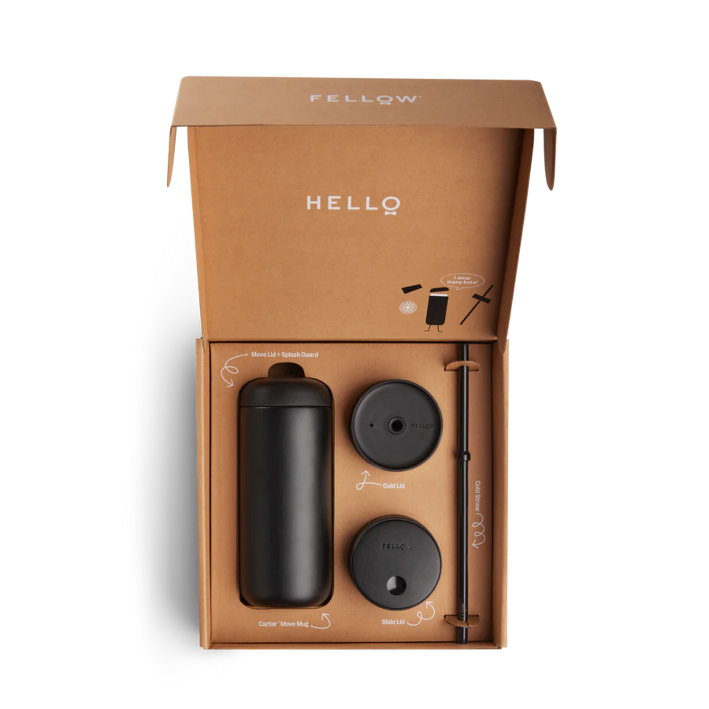 FELLOW CARTER 3-IN-1 SIP SYSTEM - MATTE BLACK