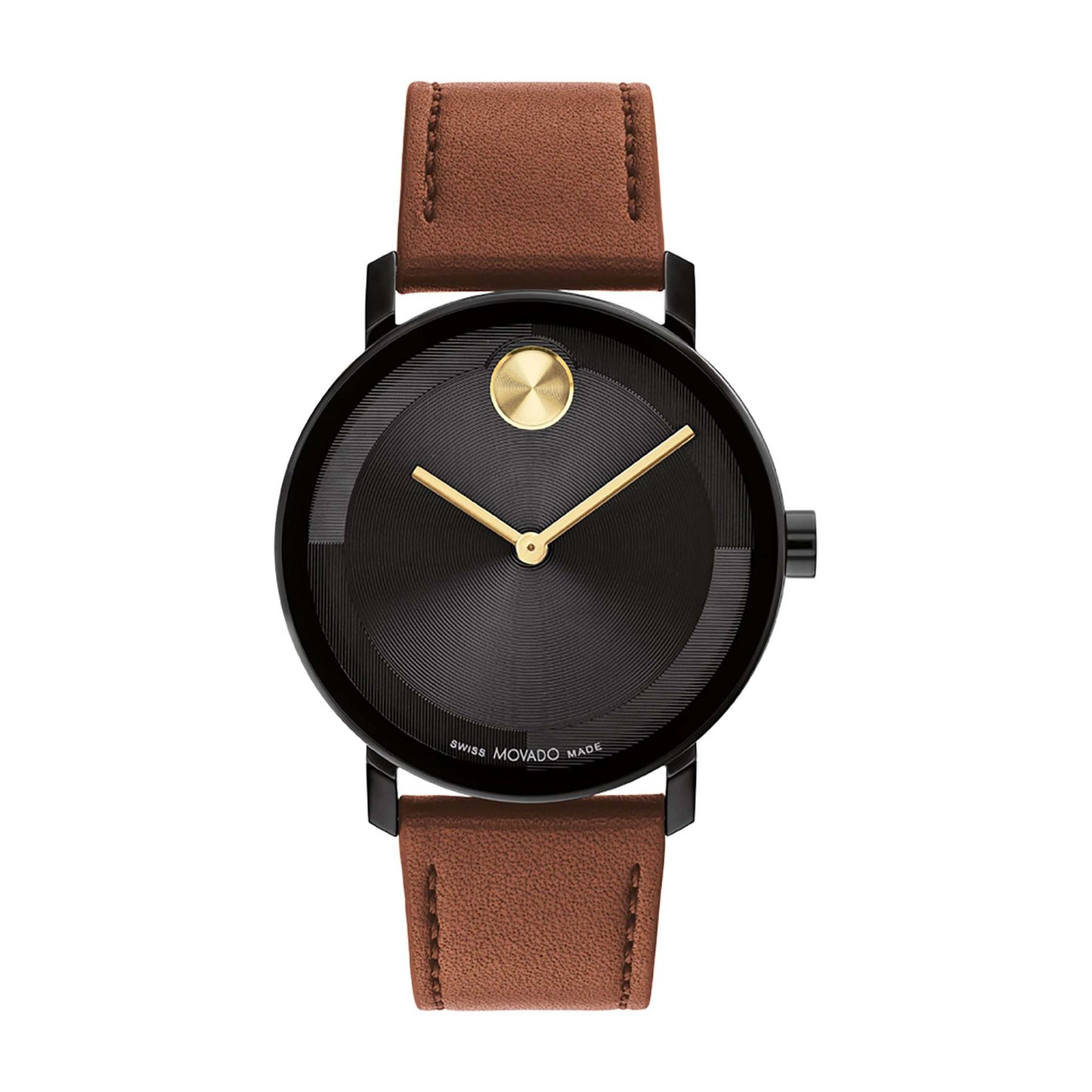 MEN'S BOLD EVOLUTION 2 & COGNAC LEATHER STRAP WATCH, DIAL