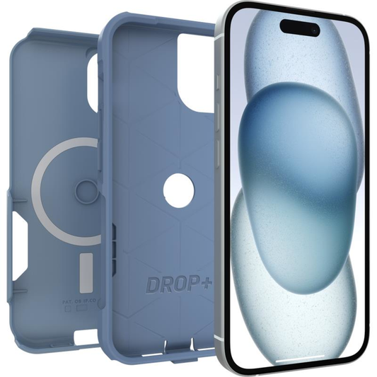 OTTERBOX APPLE IPHONE 15, IPHONE 14 AND IPHONE 13 COMMUTER SERIES CASE FOR MAGSAFE - CRISP DENIM