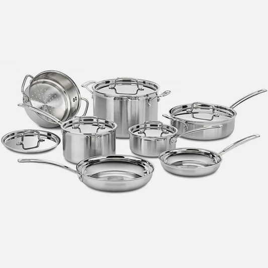 CUISINART 12 PIECE COOKWARE SET
