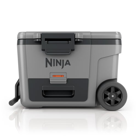 FROSTVAULT 45QT WHEELED COOLER W/ DRY ZONE SLATE GRAY