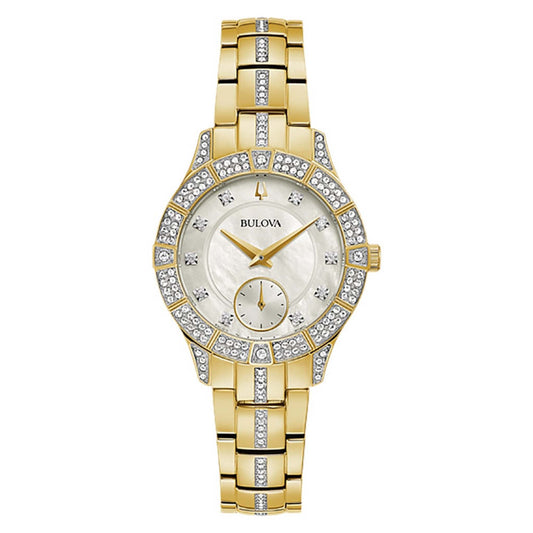 LADIES PHANTOM CRYSTAL WATCH MOTHER-OF-PEARL DIAL