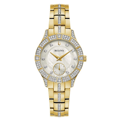 Ladies Phantom Crystal Watch Mother-of-Pearl Dial