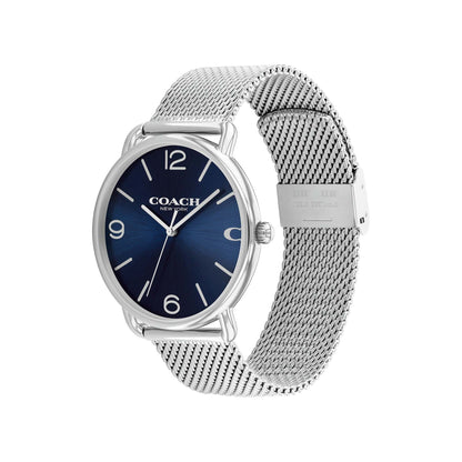 MEN'S ELLIOT STAINLESS STEEL MESH WATCH