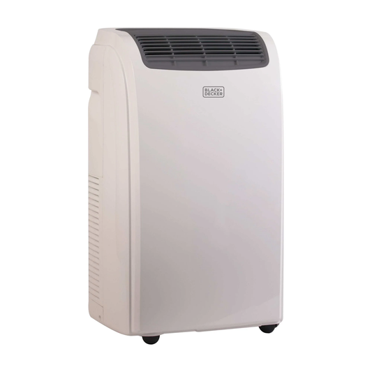BLACK+DECKER PORTABLE AIR CONDITIONER WITH REMOTE CONTROL, 8,000 BTU - WHITE