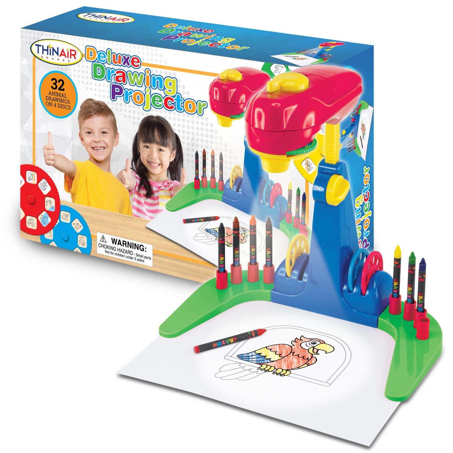 DELUXE DRAWING PROJECTOR AGES 3+ YEARS