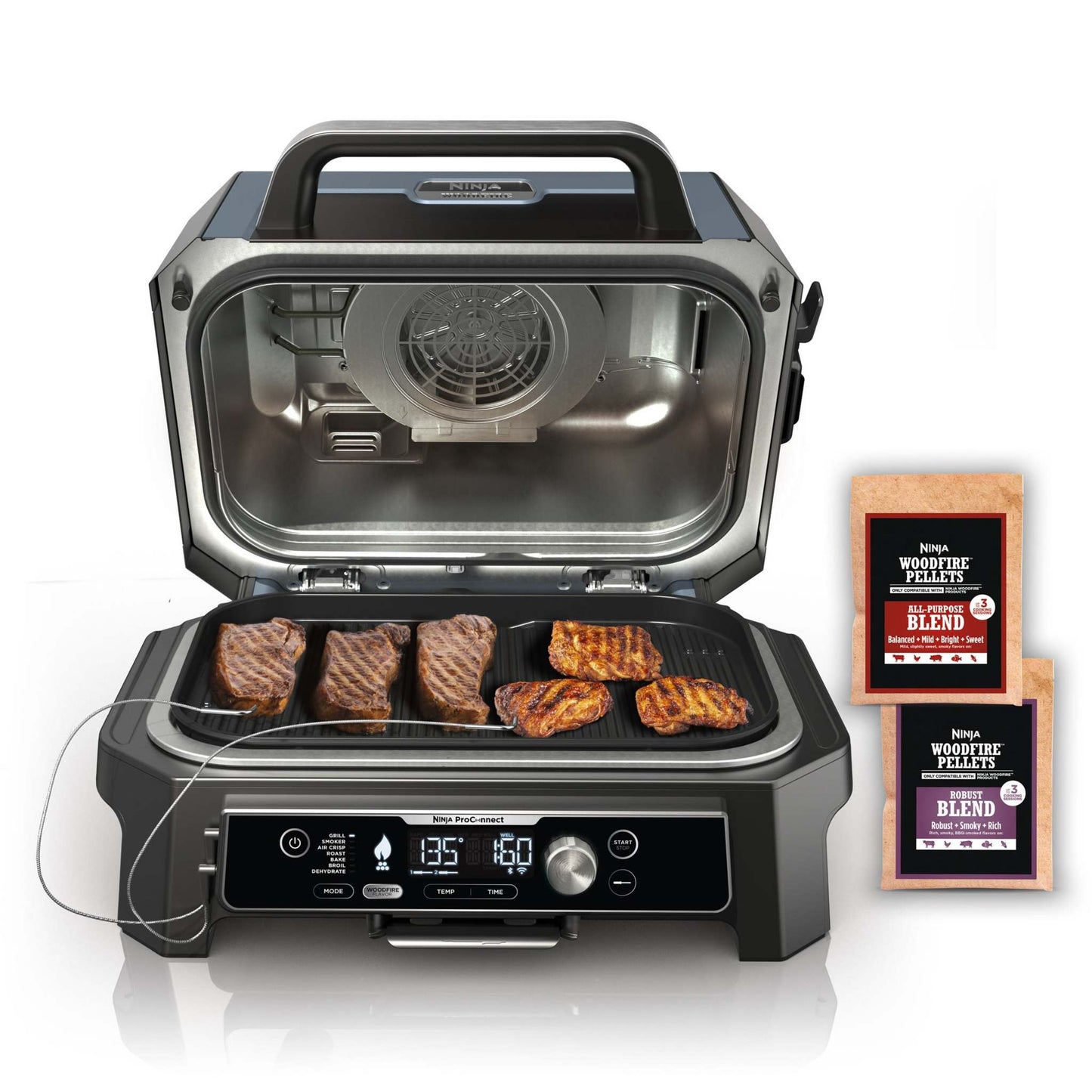 WOODFIRE PROCONNECT PREMIUM XL OUTDOOR GRILL & SMOKER