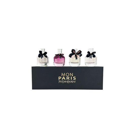 YSL MINIATURE (W) 4PCS 7.5ML SET: MON PARIS EDP2X/LUMIERE/INTENSEMENT EDP