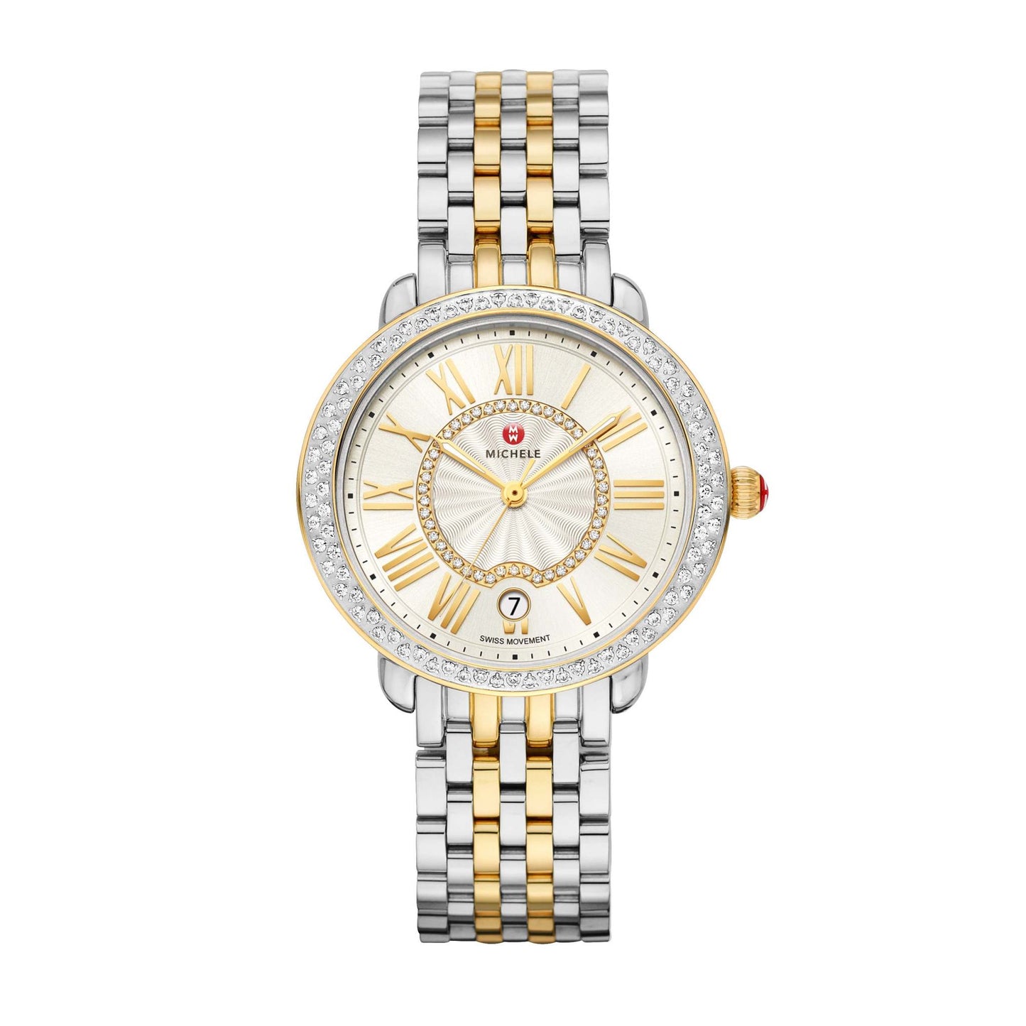 LADIES SEREIN MID TWO-TONE DIAMOND WATCH