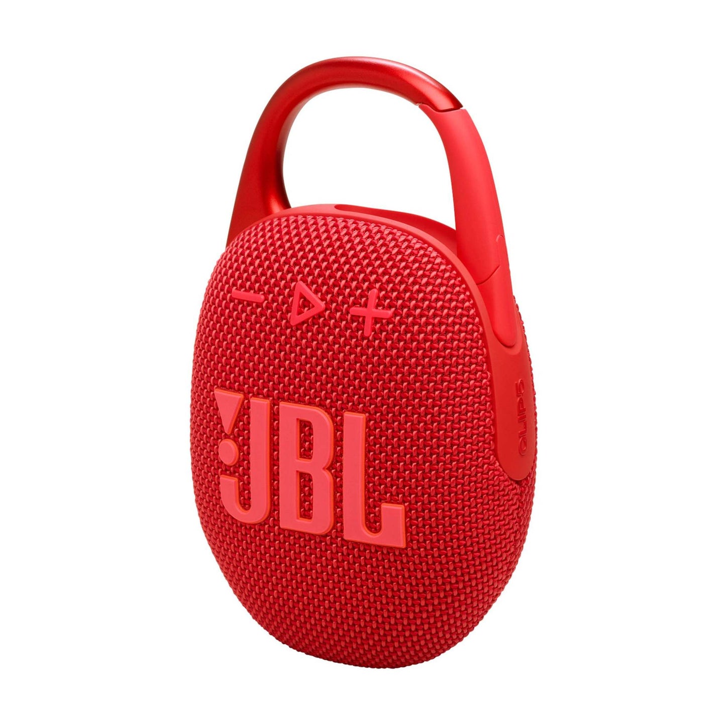 CLIP 5 ULTRA-PORTABLE WATERPROOF SPEAKER W/ CARABINER RED