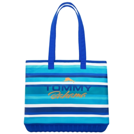 WATER REPELLANT TOTE, NAVY