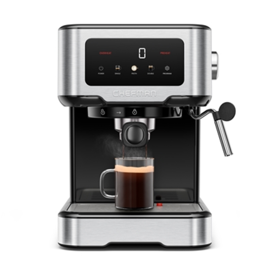 EASY-BREW ESPRESSO MACHINE, SILVER, 1.5 LITER