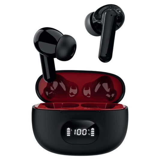 DUAL-MIC TRUE WIRELESS NOISE CANCELLING EARBUDS